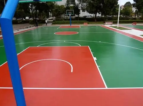 东营球场地面翻新,裂缝修重要性